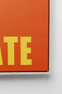 Gerahmtes Bild Pain Au Chocolate 40x60cm