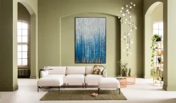 Gerahmtes Bild Rain Shower 120x180cm