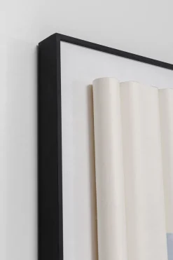 Gerahmtes Bild Shadow Skyline Blue 160x60cm