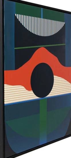 Gerahmtes Bild Sunrise 75x100cm