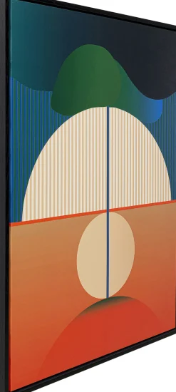 Gerahmtes Bild Sunrise 75x100cm