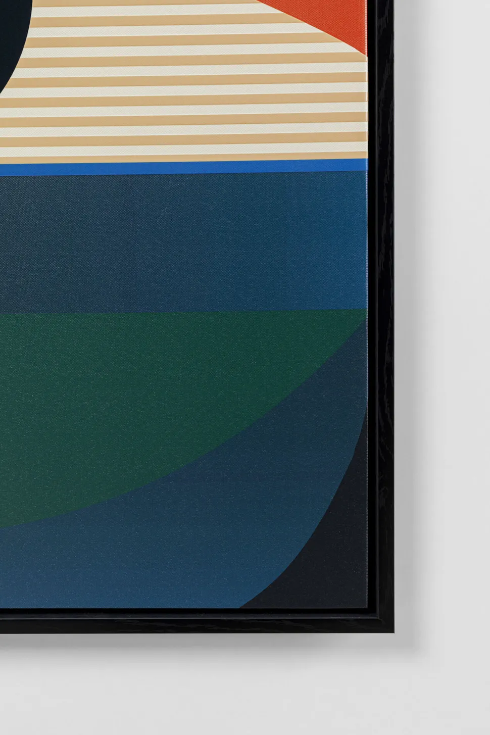 Gerahmtes Bild Sunrise 75x100cm