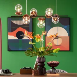 Gerahmtes Bild Sunset 75x100cm