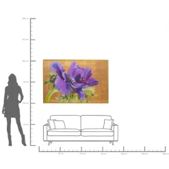 Gerahmtes Bild Violet 150x100cm