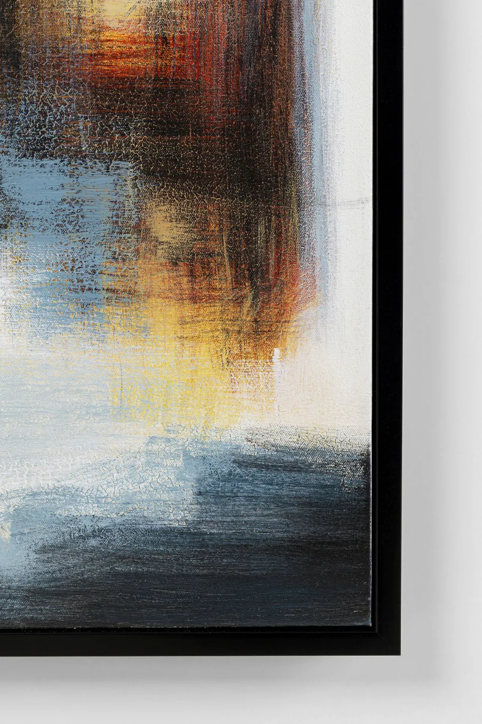 Gerahmtes Bild Visione Front 100x100cm