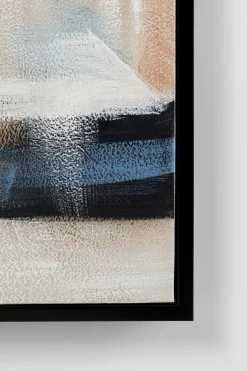 Gerahmtes Bild Visione Obliquo 100x100cm