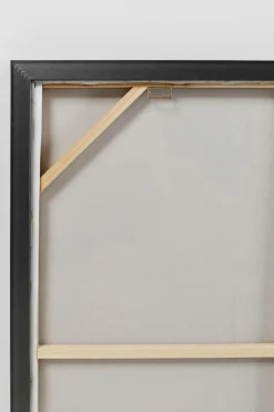 Gerahmtes Bild Visione Obliquo 100x100cm