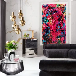 Gerahmtes Bild Wild Berries 205x125cm