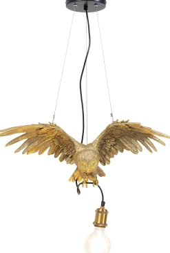 Hängeleuchte Animal Owl Gold 60cm