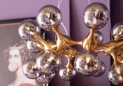 Hängeleuchte Atomic Balls Brass Ø74cm