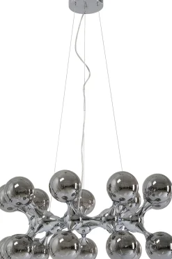Hängeleuchte Atomic Balls Silber Ø74cm