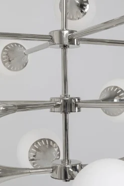 Hängeleuchte Bulb Fiction 20 Silber Ø102cm