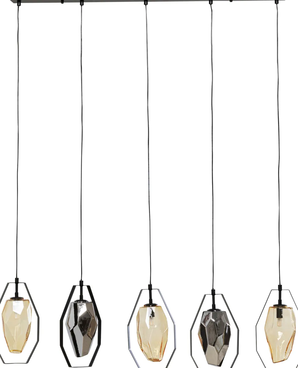 Hängeleuchte Diamond Fever Dining Schwarz 110cm