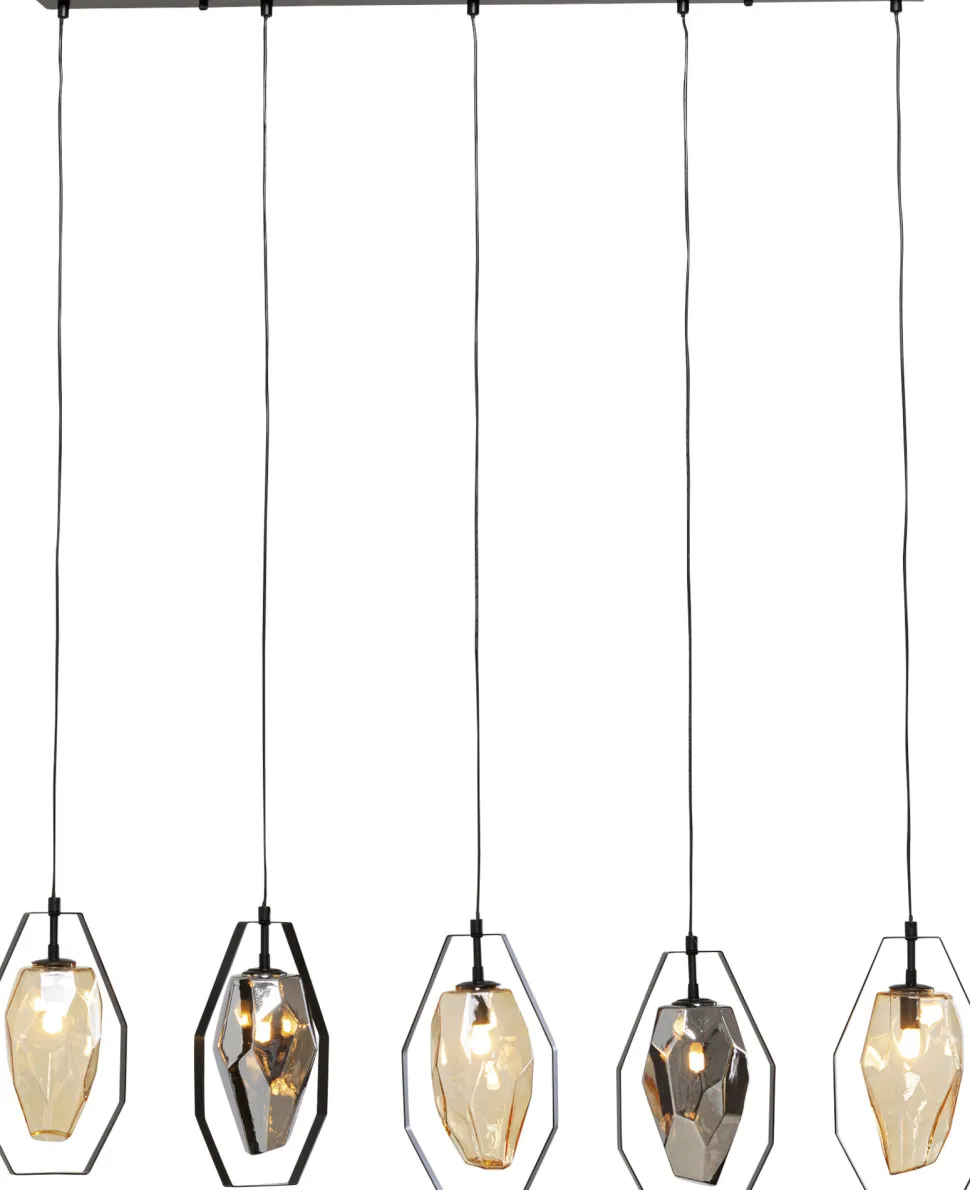 Hängeleuchte Diamond Fever Dining Schwarz 110cm