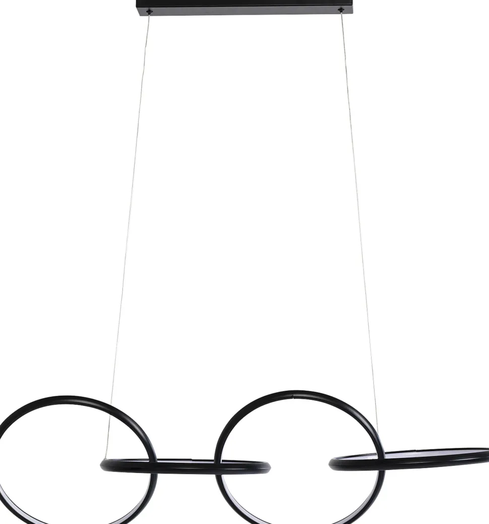 Hängeleuchte Galaxy LED Schwarz 155cm