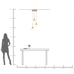 Hängeleuchte Gocce Ø47cm