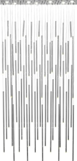 Hängeleuchte Living Vegas Deluxe Chrome LED