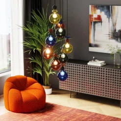 Hängeleuchte Mazzo Nove Spiral Ø44cm