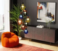 Hängeleuchte Mazzo Nove Spiral Ø44cm