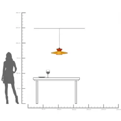 Hängeleuchte Riva Ø55cm