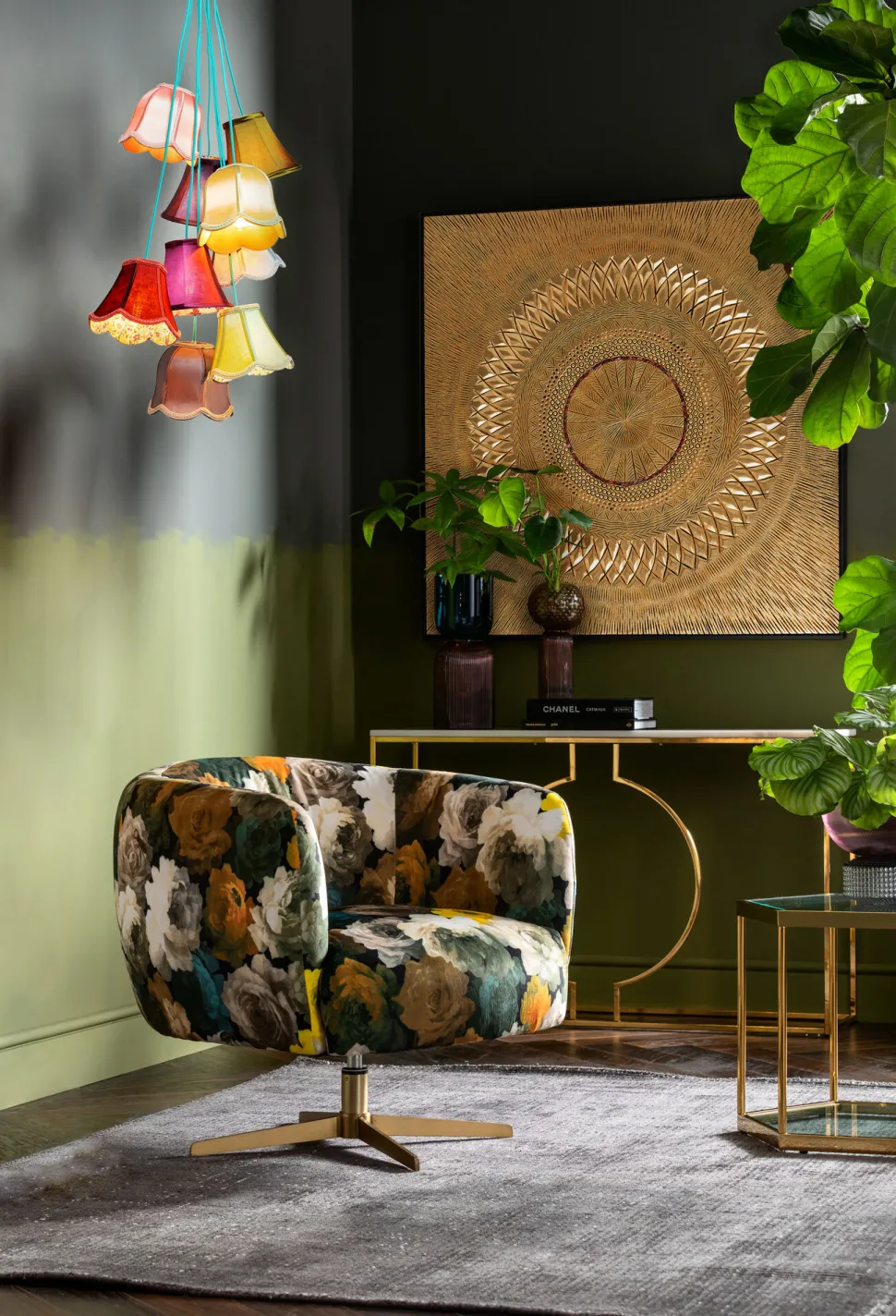 Hängeleuchte Saloon Flowers 9