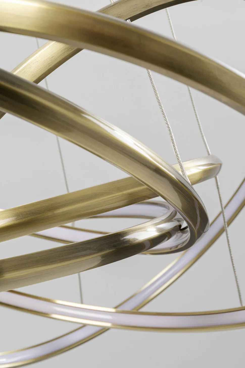 Hängeleuchte Saturn LED Gold Big
