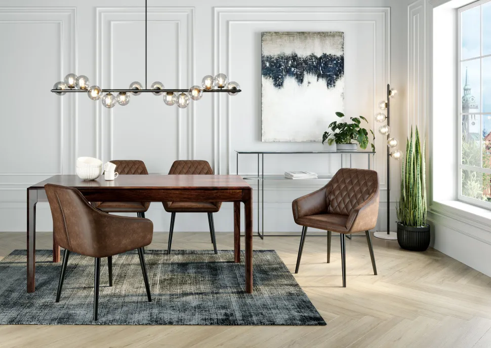 Hängeleuchte Scala Balls Schwarz 155cm