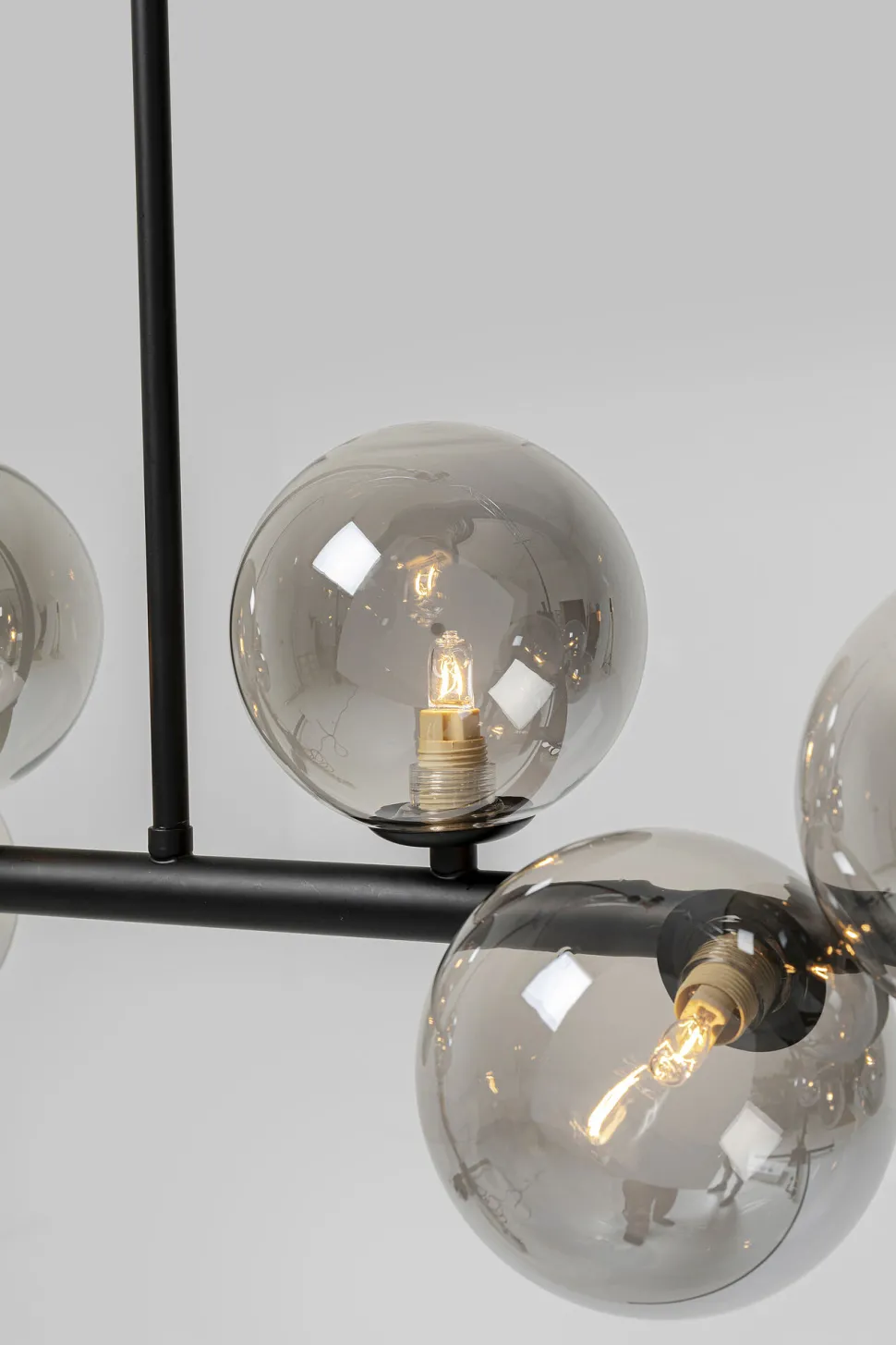 Hängeleuchte Scala Balls Schwarz 155cm