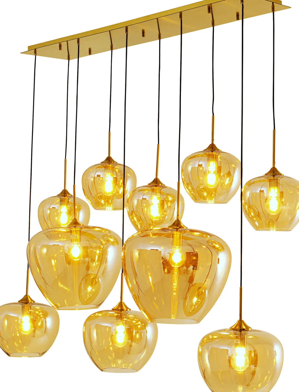 Hängeleuchte Sphere Amber 160cm