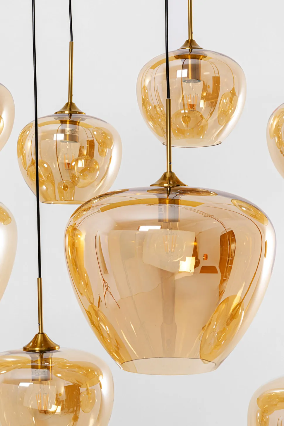 Hängeleuchte Sphere Amber 160cm