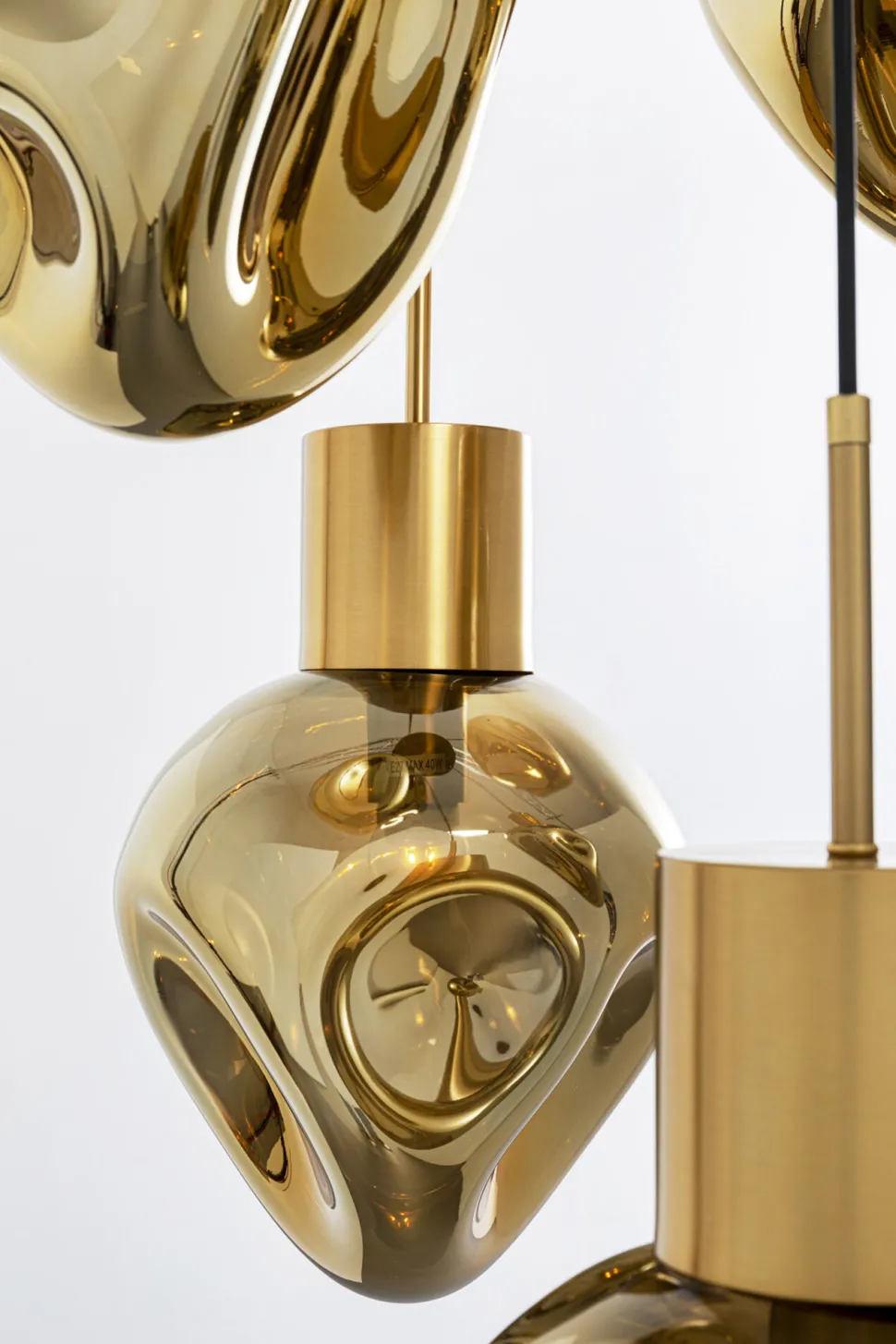 Hängeleuchte Supernova Amber Cinque Ø50cm