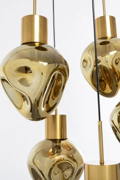 Hängeleuchte Supernova Amber Cinque Ø50cm