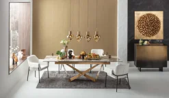 Hängeleuchte Supernova Amber 110cm