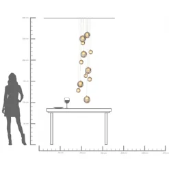 Hängeleuchte Symphony Chrome