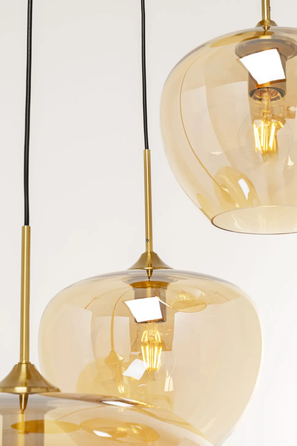 Hängeleuchte Tulip Brass Ø45cm