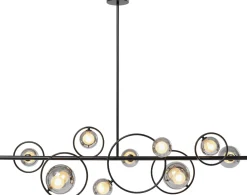 Hängeleuchte Universe Schwarz 110cm