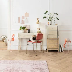 Hochkommode Luxury Pearl 5 Schübe