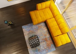 Hocker Belami Velvet Amber