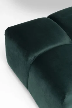 Hocker Belami Velvet Dunkelgrün
