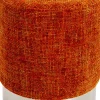 Hocker Berry High Silber Orange Ø39cm