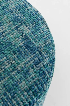 Hocker Berry High Silber Hellblau Ø39cm