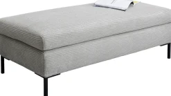 Hocker Gianni Cord Grau