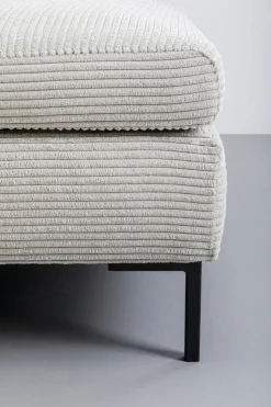 Hocker Gianni Cord Grau