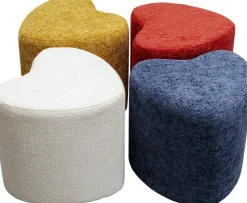 Hocker Lovely Rot 36x34cm