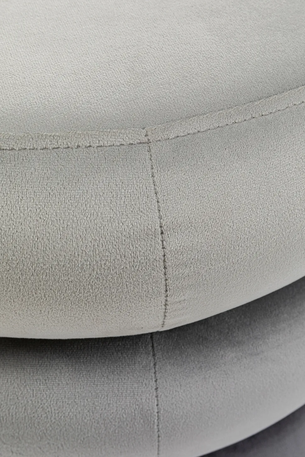 Hocker Sandwich Grau Ø45cm