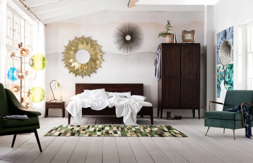 Holzbett Brooklyn Walnut 180x200cm