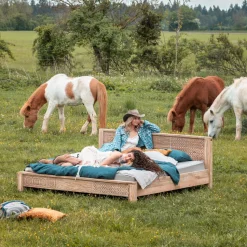 Holzbett Puro Hoch 180x200