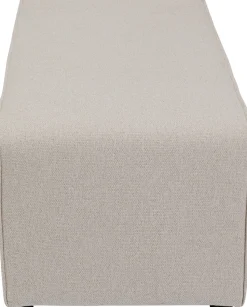 Infinity Hocker Elements Creme 50x100cm