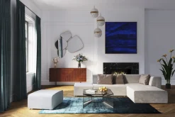 Infinity Kissen 60/40 Elements Dunkelgrau