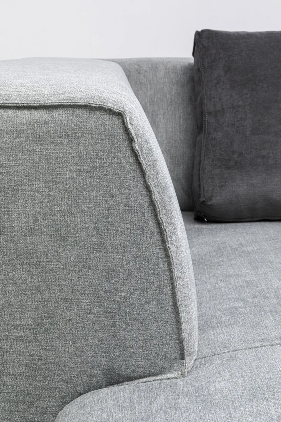 Infinity Ottomane Elements Grau Links